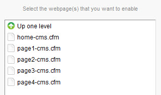 Surreal CMS folder