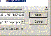 Open dialog - CTRL+A to select All