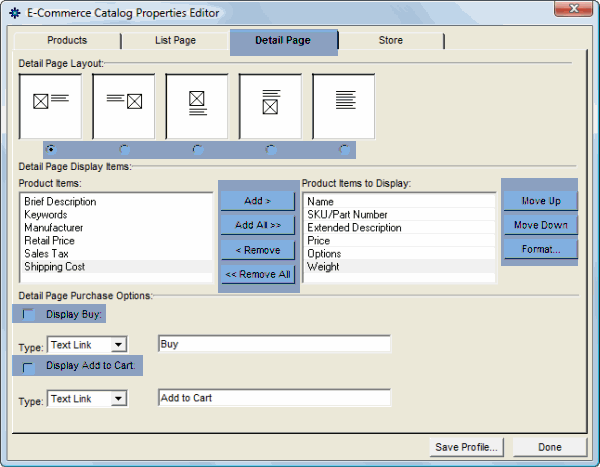 Formating and Editing Your Item Detail Page