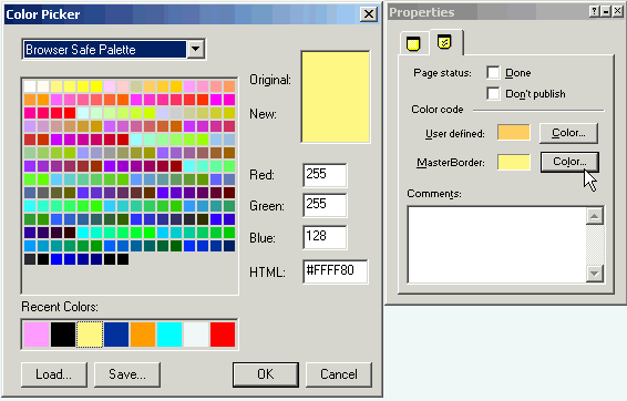 Color Picker Palette