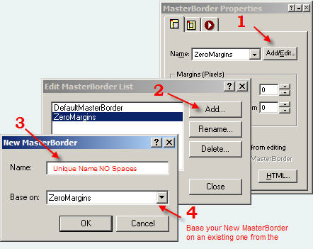 New MasterBorder Based on Existing